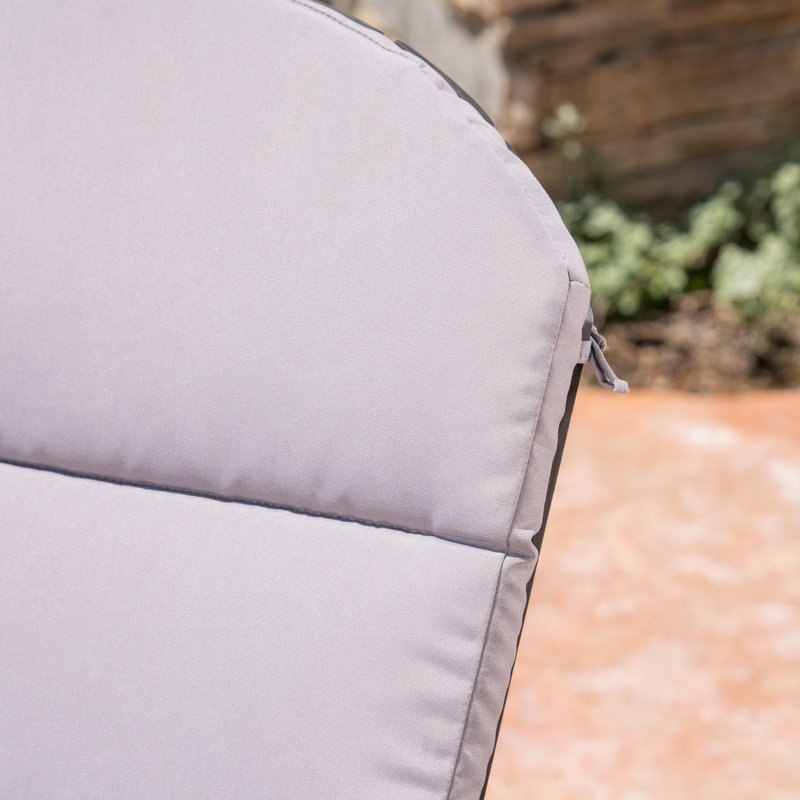 Outdoor 1.5'' Adirondack Chair Back Cushion, Gray