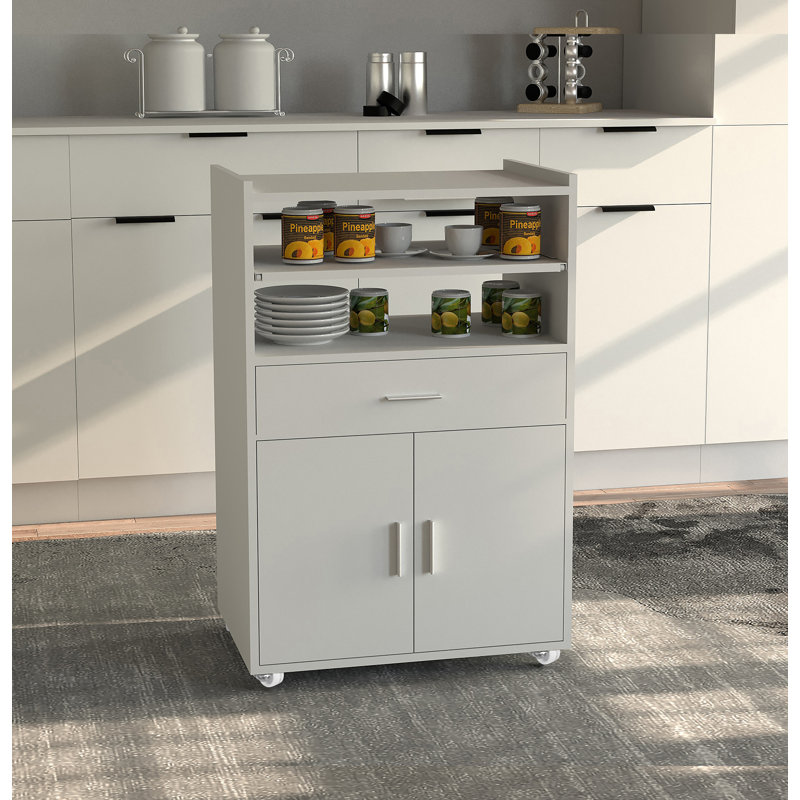 Dealba Wood Kitchen Cart