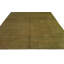 Tapis unique noué à la main argenté / doré de 8 pi x 10 pi