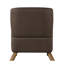 Fauteuil capitonné avec pieds en bois-1140953157
