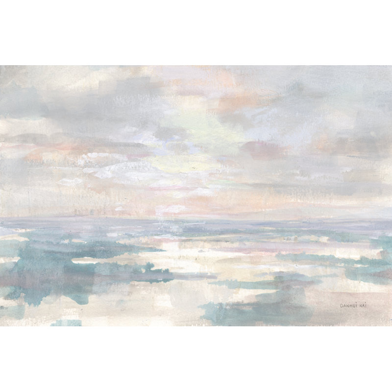 Calm Waters by Danhui Nai - Wrapped Canvas Painting, 51cm H x 76cm W x 3.8cm D