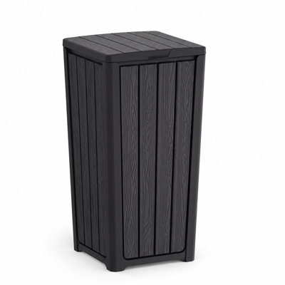 23 Gallon Outdoor Indoor Dual Lid Design Trash Can 