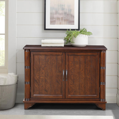 Retro Style Console Table with Adjustable and Removable Storage Shelves, Ideal for Entryway, Living Room, and Various Home Decor Needs