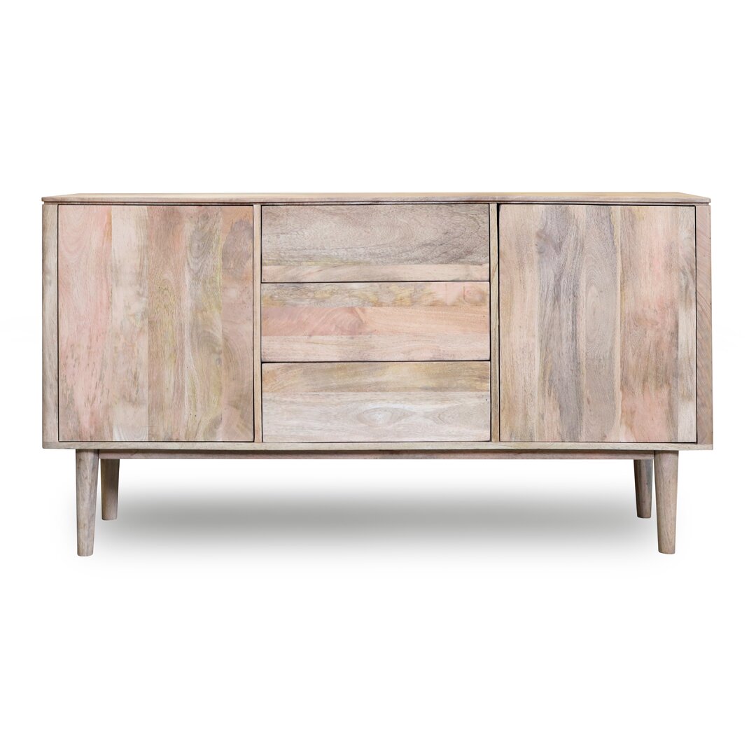 Sideboard Cowden aus Massivholz 150 cm