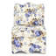 Chaise de salle à manger en flanelle Hilliard Blue