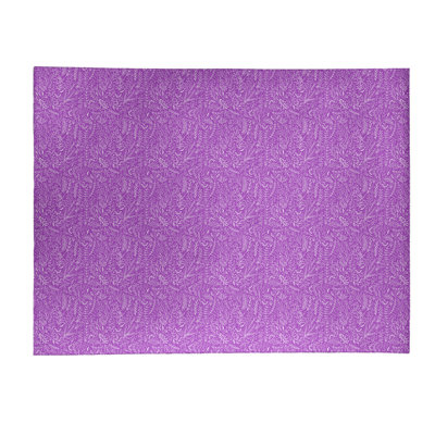 Tapis de zone mauve à motif floral classic ditsy