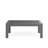 All-Weather 5-Piece Modern Metal Patio Furniture Set, 7-Seat Conversation Sofa With Thick Gray Cushions & Gray Frame And Coffee Table