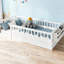 Structure de lit simple avec rails surélevés Montessori-547592064-547592065