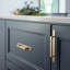 Poignée d'armoire classique avec contre-plaque (G026)-121343689-121343691