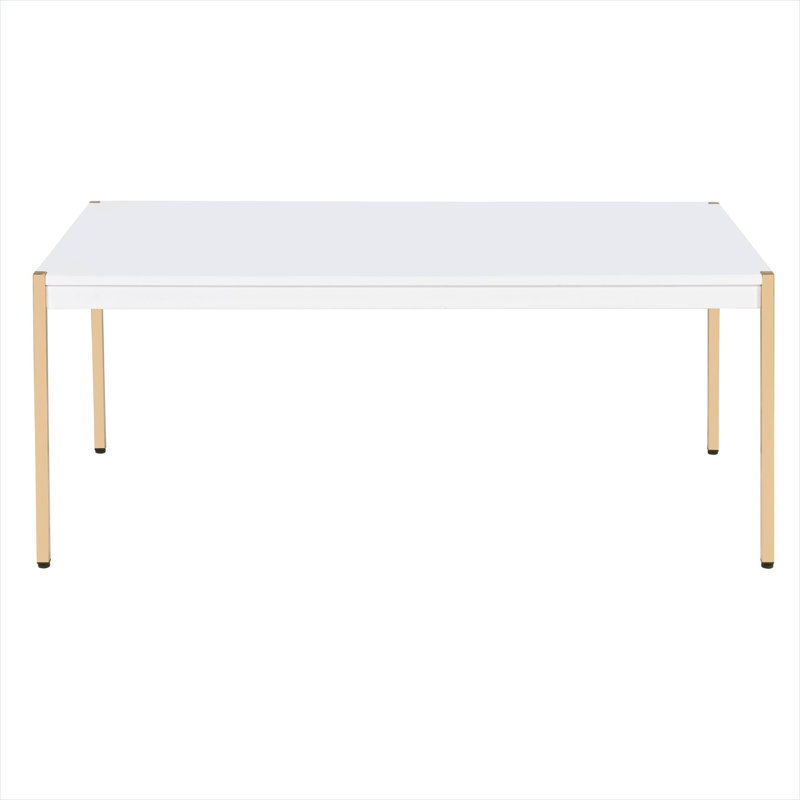 White Rectangle Coffee Table