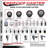 4-Piece Polyurethane Caster Set-88884525
