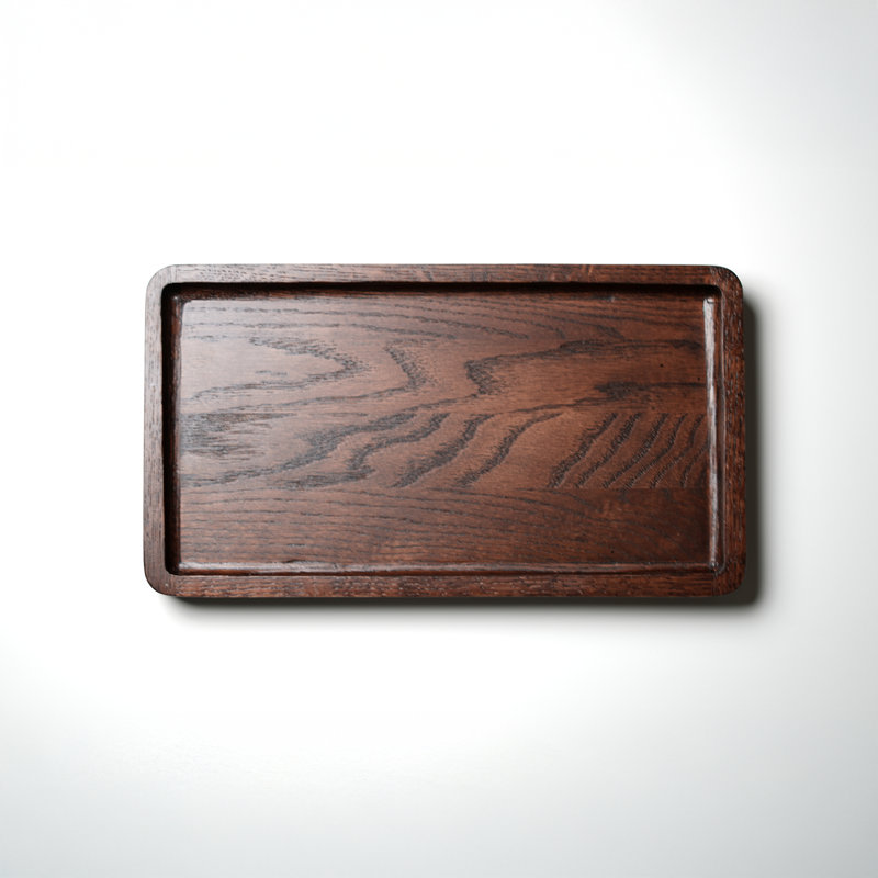 Maat Rectangular Oak Tray