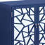 Elegant Console Cabinet With Mirror Doors And Spacious 2-Door Storage For Modern Interiors