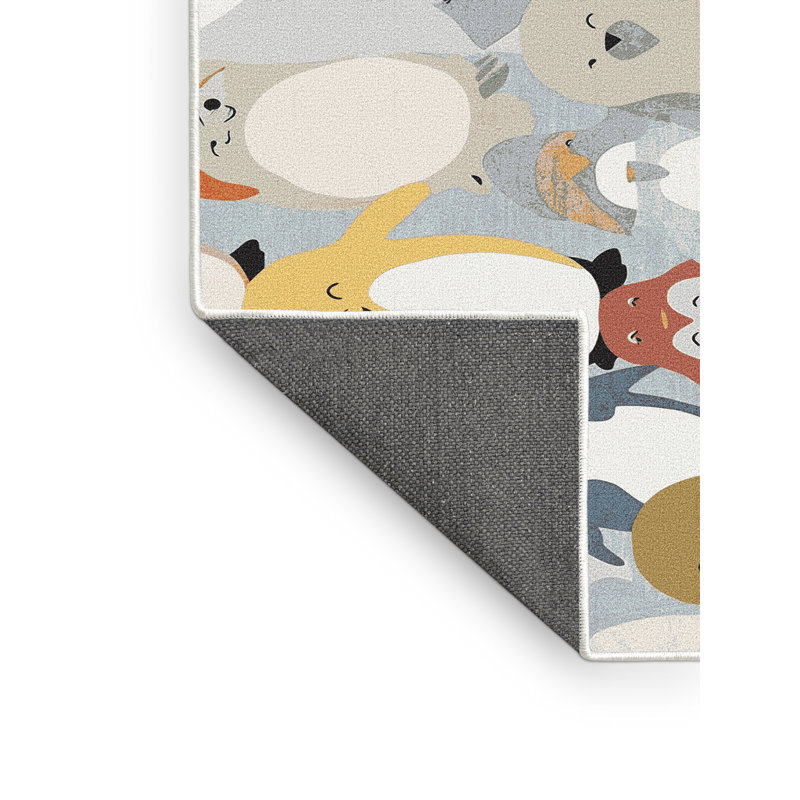 Tapis pour enfants East Urban Home, Rectangulaire 2 pi x 3 pi