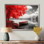 Red Lake Dockside Serenity - Lake House Cottage, reproduction d'art