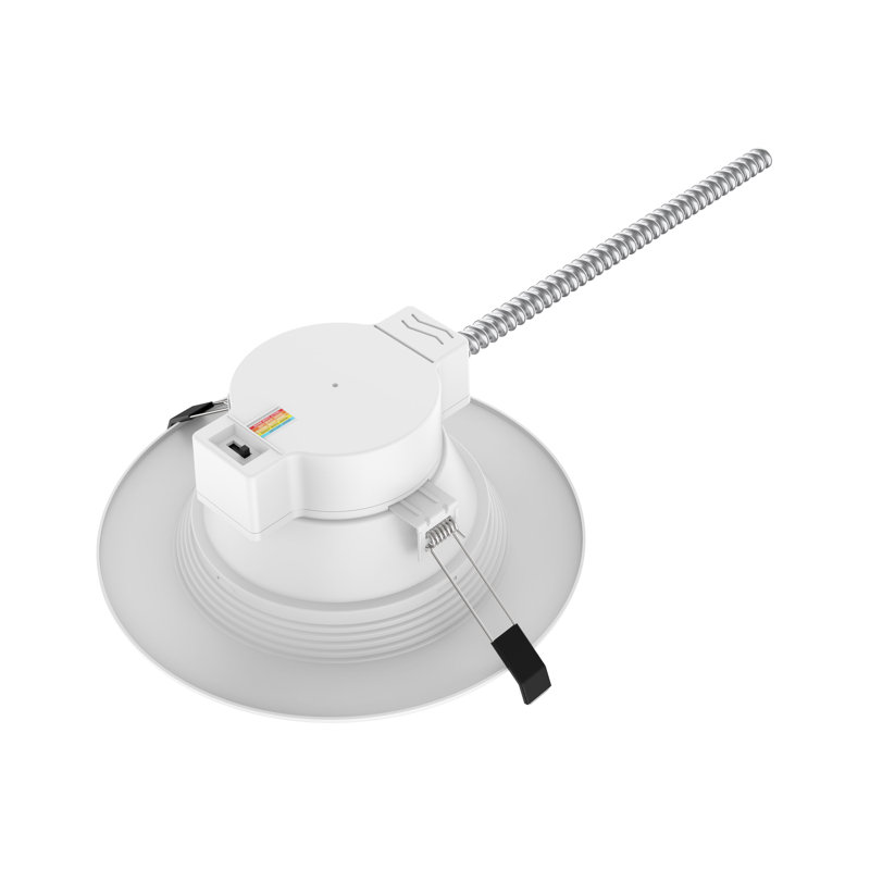 Plafonnier commercial à DEL 22 watts - 8 po - CCT réglable - 120 à 277 volts - Écono