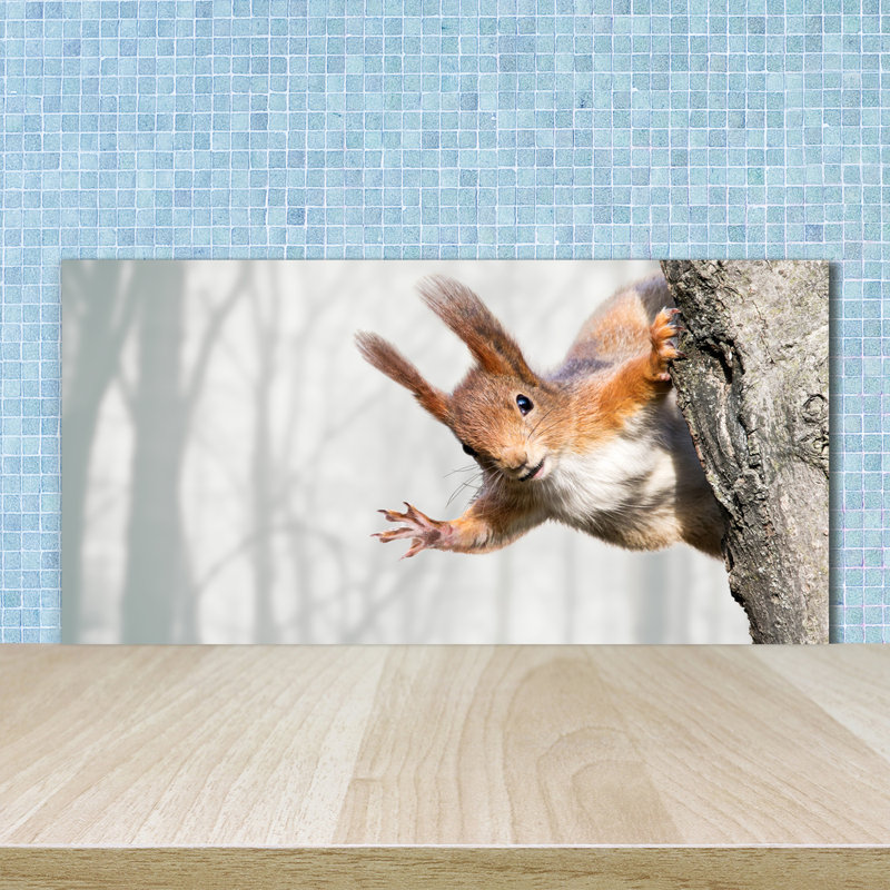 50cm W x 100cm L Glass Peel and Stick Panel