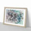 Thistle Flower in Abstract - Framed Print-55769482-55769484