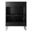 Meuble-lavabo simple autoportant de 24 po avec plateau en pierre Minday-261611615-261611613