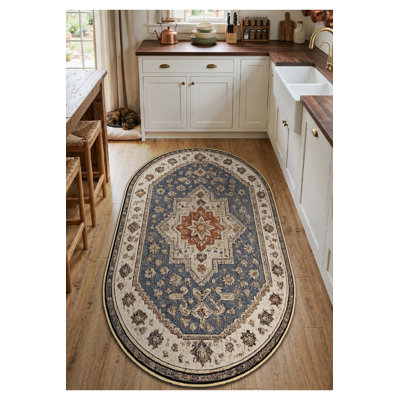 Tapis gris tissé Mosso