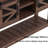Yasmine 46" Farmhouse Console Table,Entryway Table  With Sliding Barn Door-1018145226