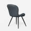 Chaise rembourrée avec pieds en métal-1770611756