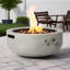 24" Propane Gas Fire Pit Bowl
