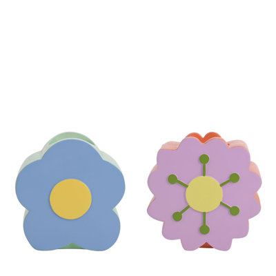 2 Piece 8.3cm Ceramic Tabletop Candle Accessories Set