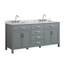 Ensemble de meuble-lavabo double 73 po Bristol-1073052071