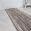 Runner Abstract Looped / Hooked Area Rug-1508774814