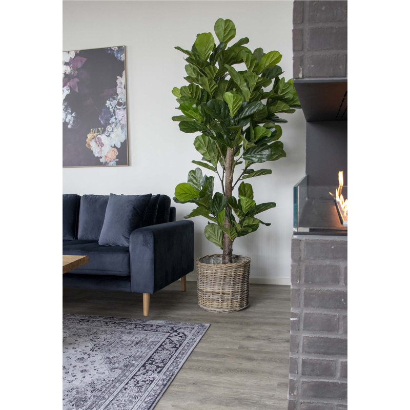 190cm Faux Fiddle Leaf Fig Tree in Planter