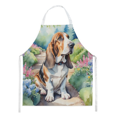 Tablier de jardin Basset Hound Spring
