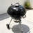 22" Kettle Charcoal Grill, Black