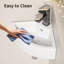 Lavabo de salle de bain mural de coin en céramique blanc brillant, lavabo vasque peu encombrant pour petite salle de bain, salle d'eau et buanderie (robinet non inclus, pas de trop-plein)