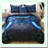 Ultimate Gamer Comforter Set - 6 Piece Bed in A Bag 3D Video Game Bedding with Blue Game Controller Design. All Season Down Alternative for Maximum Comfort.