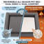 Memory Foam Faux Leather Pet Bed-137365933-137365935