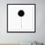 Black Dandelion Print by Aga Siguni Ciszewska-48615960-48615958