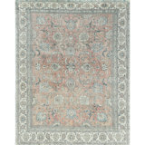ZIVNVIZIGRE00 Wool Oriental Area Rug in Red