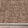 Tapis brun à motif géométrique moderne Nuzzo Nightscape