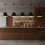 16 Inch Diameter Integrated LED Black Pendant-125913022-125913023