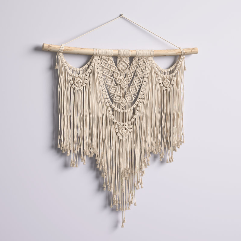 Suspension murale en coton