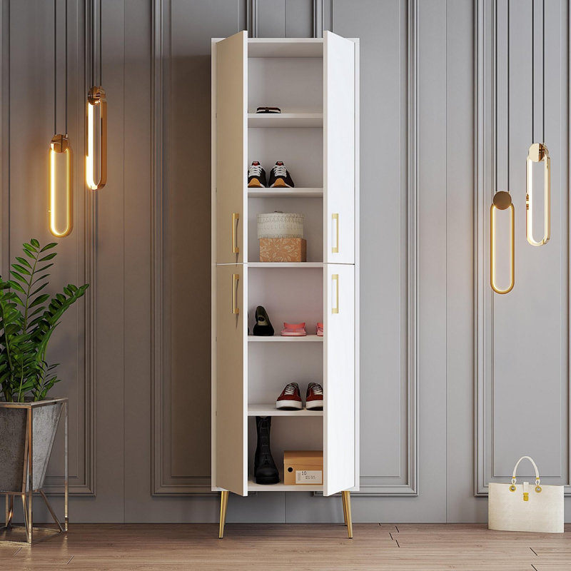 Baneen 8 Pair Shoe Storage Cabinet