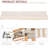 13' X 8' Awning For Patio - & Water Resistance, Manual Crank, Aluminum Frame Deck, Balcony, Yard Sunshade Protected, , Frame, Yard, Beige Stripes