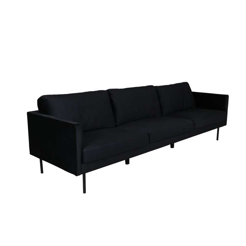 Davaney 3 Seater Sofa, Black