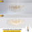 14 - Light Dimmable Tree Branch Crystal Chandeliers