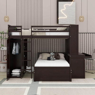 Jemma Kids Full Over Twin Bed