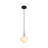 Nightfall 1-Light Pendant - Black