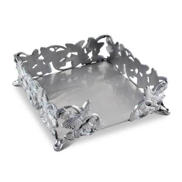 Arthur Court Designs Butterfly Luncheon Flat Napkin Holder Reviews Arthur Court Designs Butterfly Luncheon Flat Napkin Holder Reviews