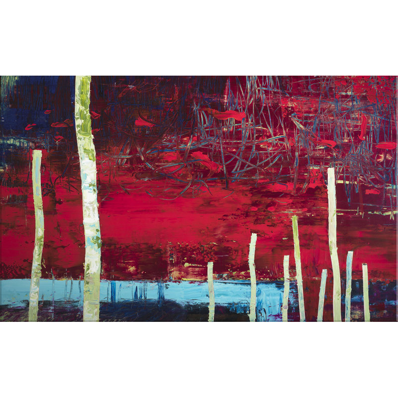 «Autumn Gauguin» par Robert Robinson, peinture sur toile tendue
