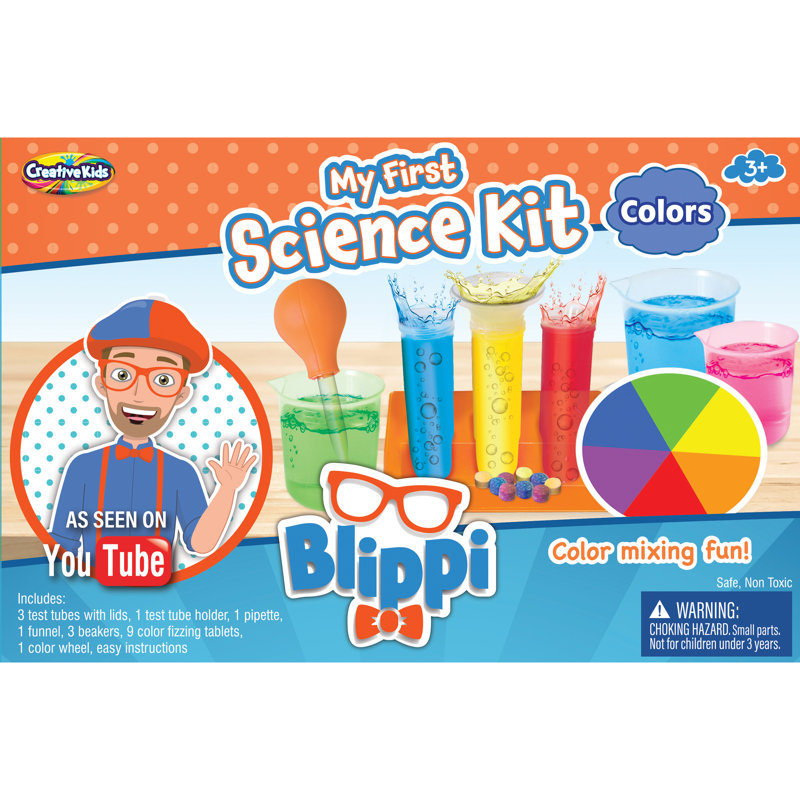 Be Amazing Toys Blippi My First Science Kit Educational Game